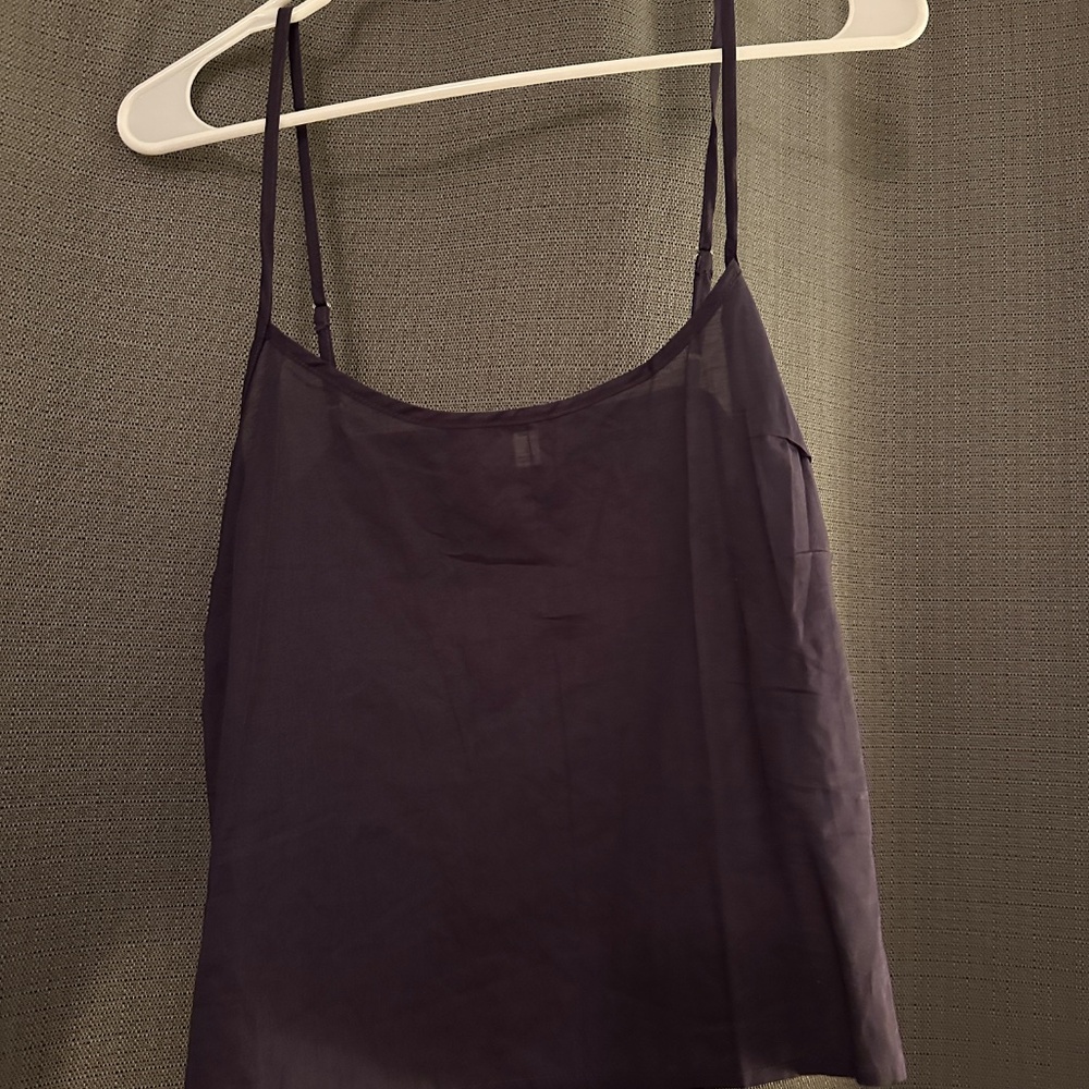 Johnny Was Purple Lace Top - Picture 7 of 9
